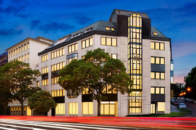 Gebäude der Scientology Gemeinde Baden-Württemberg