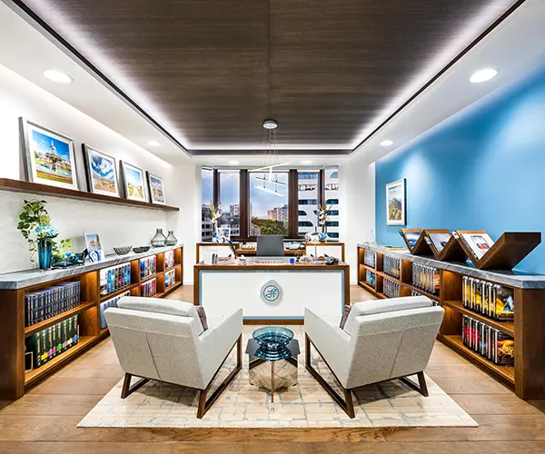 L. Ron Hubbard's Office in der Scientology Stuttgart